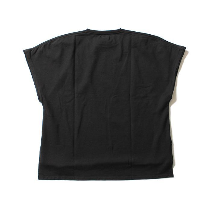 128495750 blurhms / French Terry Cut Off Box Tee BHS-18SS022 - Black<img class='new_mark_img2' src='//img.shop-pro.jp/img/new/icons47.gif' style='border:none;display:inline;margin:0px;padding:0px;width:auto;' /> 02
