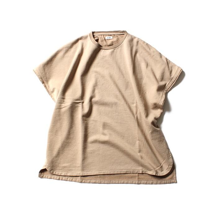 blurhms French Terry Cut Off Box Tee BHS-18SS022 - Beige 01