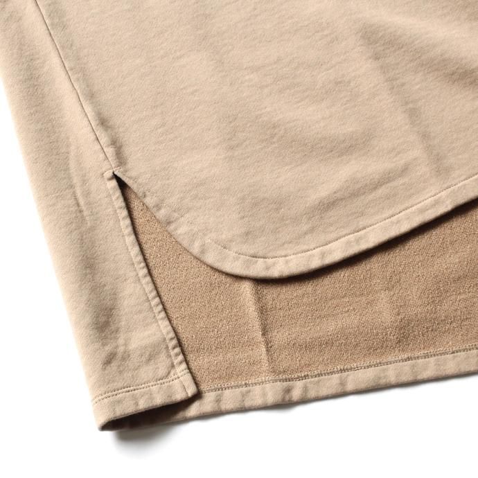blurhms French Terry Cut Off Box Tee BHS-18SS022 - Beige 02