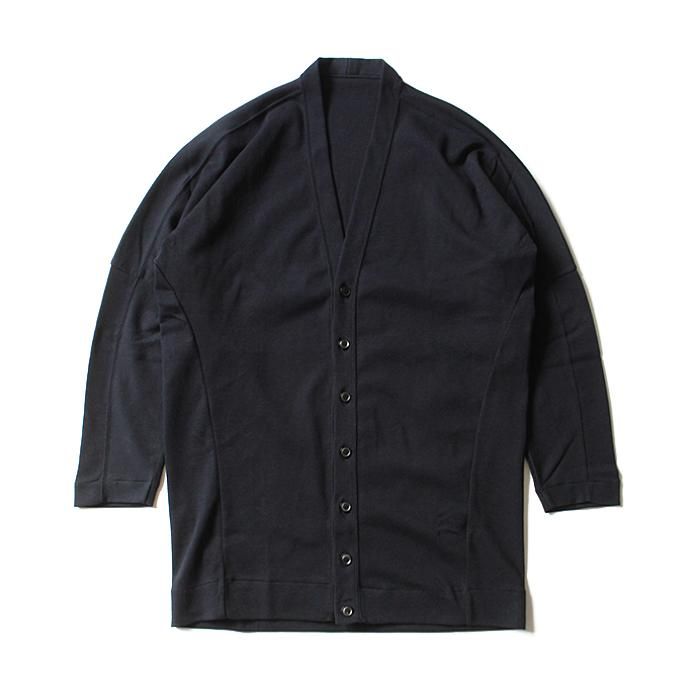128790847 smoothday / ユニセックス オーガニックスムス 変形ロングカーディガン SJ-T060-005 - ダークネイビー<img class='new_mark_img2' src='//img.shop-pro.jp/img/new/icons47.gif' style='border:none;display:inline;margin:0px;padding:0px;width:auto;' /> 01