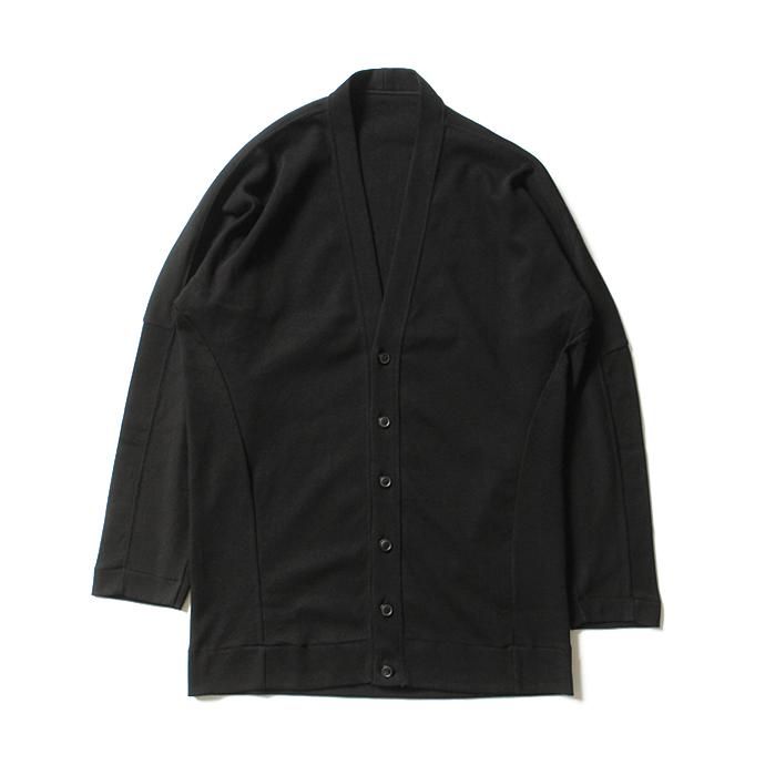 128791010 smoothday / ユニセックス オーガニックスムス 変形ロングカーディガン SJ-T060-005 - ブラック<img class='new_mark_img2' src='//img.shop-pro.jp/img/new/icons47.gif' style='border:none;display:inline;margin:0px;padding:0px;width:auto;' /> 01