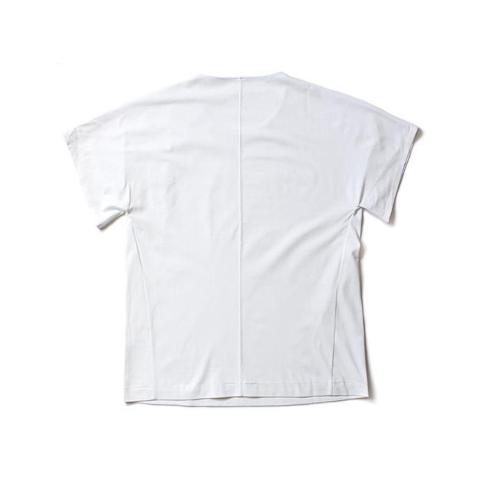 smoothday ユニセックス 60/2テクノラマ天竺 1枚接ぎ立体TシャツOPE型 SJ-T008-003 - ホワイト<img class='new_mark_img2' src='//img.shop-pro.jp/img/new/icons47.gif' style='border:none;display:inline;margin:0px;padding:0px;width:auto;' /> 02