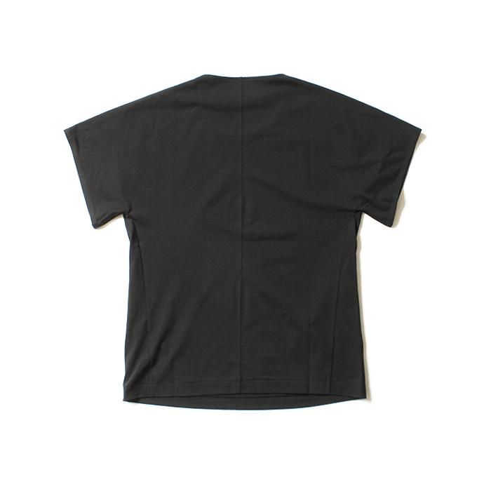 smoothday ユニセックス 60/2テクノラマ天竺 1枚接ぎ立体TシャツOPE型 SJ-T008-003 - ブラック<img class='new_mark_img2' src='//img.shop-pro.jp/img/new/icons47.gif' style='border:none;display:inline;margin:0px;padding:0px;width:auto;' /> 02