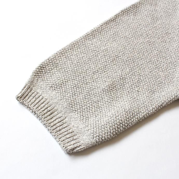 128893108 Fall River Knitting Mills / Seed Stitch Crew Neck H/S Sweater - ライトグレー<img class='new_mark_img2' src='//img.shop-pro.jp/img/new/icons47.gif' style='border:none;display:inline;margin:0px;padding:0px;width:auto;' /> 02