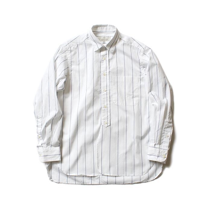 128893603 Fiduccia / Regular Collar Shirts レギュラーカラーシャツ - ブルーストライプ<img class='new_mark_img2' src='//img.shop-pro.jp/img/new/icons47.gif' style='border:none;display:inline;margin:0px;padding:0px;width:auto;' /> 01