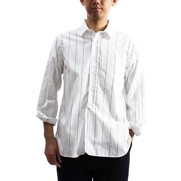 128893603 Fiduccia / Regular Collar Shirts レギュラーカラーシャツ - ブルーストライプ<img class='new_mark_img2' src='//img.shop-pro.jp/img/new/icons47.gif' style='border:none;display:inline;margin:0px;padding:0px;width:auto;' /> 02