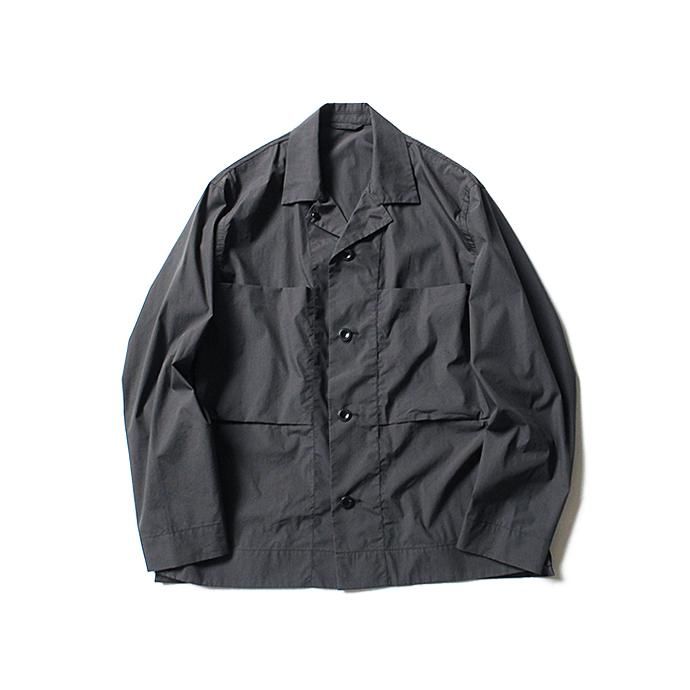 STILL BY HAND コットン/ポリエステル シャツジャケット SH0381 - チャコール<img class='new_mark_img2' src='//img.shop-pro.jp/img/new/icons47.gif' style='border:none;display:inline;margin:0px;padding:0px;width:auto;' /> 01