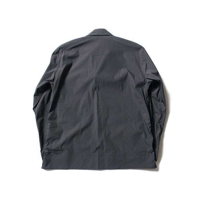 STILL BY HAND コットン/ポリエステル シャツジャケット SH0381 - チャコール<img class='new_mark_img2' src='//img.shop-pro.jp/img/new/icons47.gif' style='border:none;display:inline;margin:0px;padding:0px;width:auto;' /> 02
