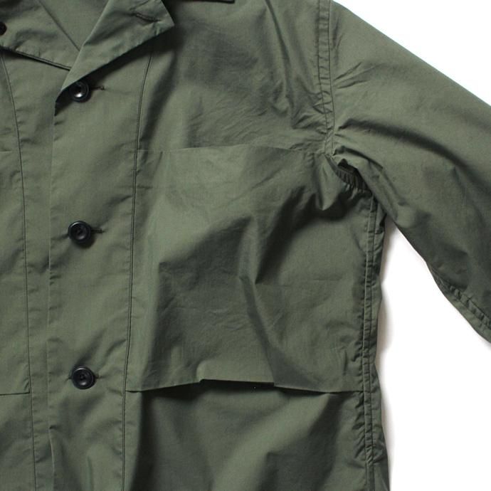 128993716 STILL BY HAND / コットン/ポリエステル シャツジャケット SH0381 - グリーン<img class='new_mark_img2' src='//img.shop-pro.jp/img/new/icons47.gif' style='border:none;display:inline;margin:0px;padding:0px;width:auto;' /> 02