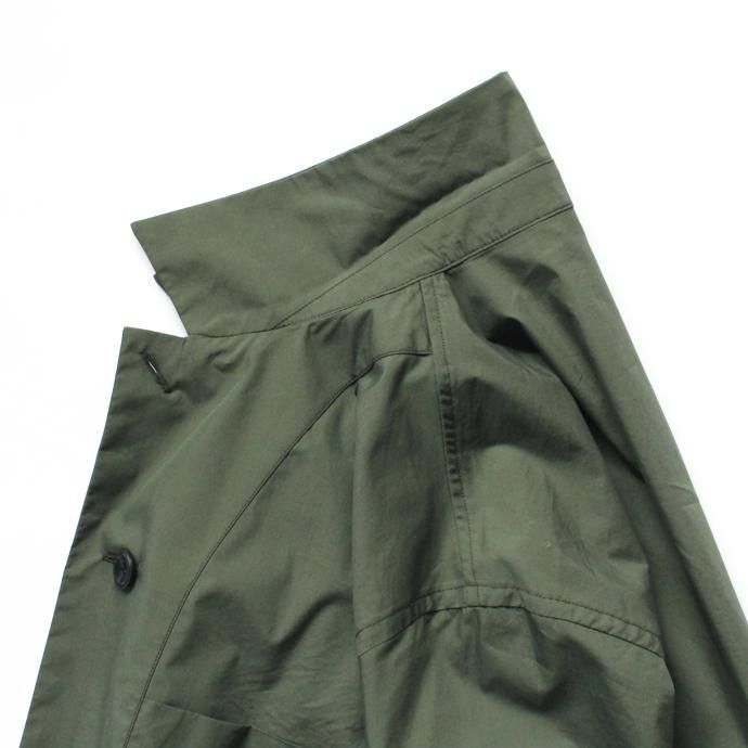 128993716 STILL BY HAND / コットン/ポリエステル シャツジャケット SH0381 - グリーン<img class='new_mark_img2' src='//img.shop-pro.jp/img/new/icons47.gif' style='border:none;display:inline;margin:0px;padding:0px;width:auto;' /> 02