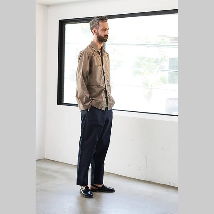 128993716 STILL BY HAND / コットン/ポリエステル シャツジャケット SH0381 - グリーン<img class='new_mark_img2' src='//img.shop-pro.jp/img/new/icons47.gif' style='border:none;display:inline;margin:0px;padding:0px;width:auto;' /> 02