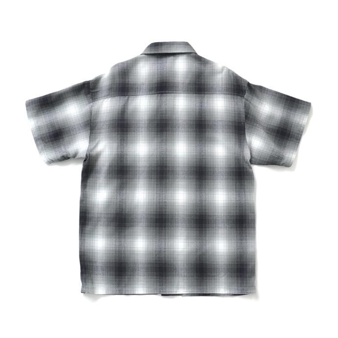 Other Brands CalTop / 2000 オンブレチェック S/Sシャツ - Grey/White<img class='new_mark_img2' src='//img.shop-pro.jp/img/new/icons47.gif' style='border:none;display:inline;margin:0px;padding:0px;width:auto;' /> 02