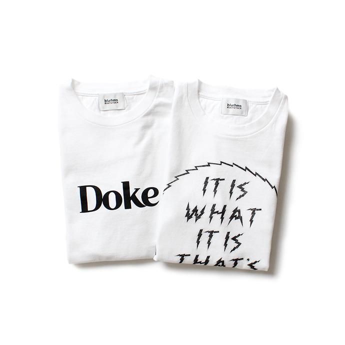 blurhms IT IS WHAT IT IS Tee BHS-RKSS1710018E - White 02