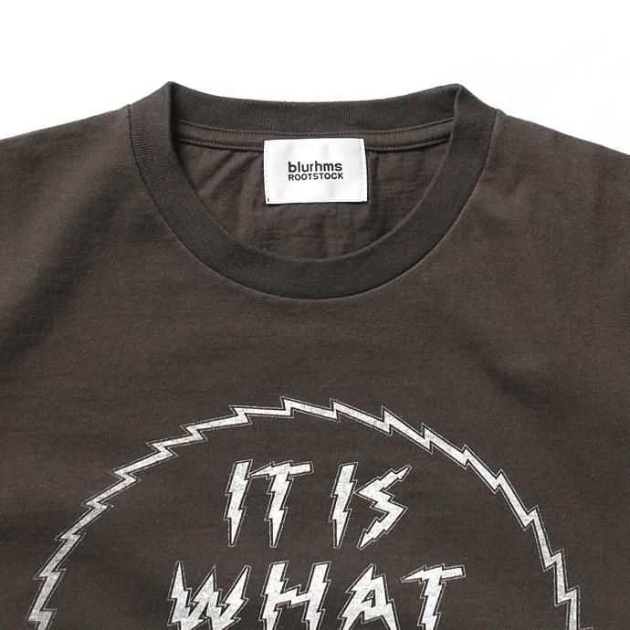 129175912 blurhms ROOTSTOCK / IT IS WHAT IT IS Tee BHS-RKSS1710018E - Ash Black<img class='new_mark_img2' src='//img.shop-pro.jp/img/new/icons47.gif' style='border:none;display:inline;margin:0px;padding:0px;width:auto;' /> 02