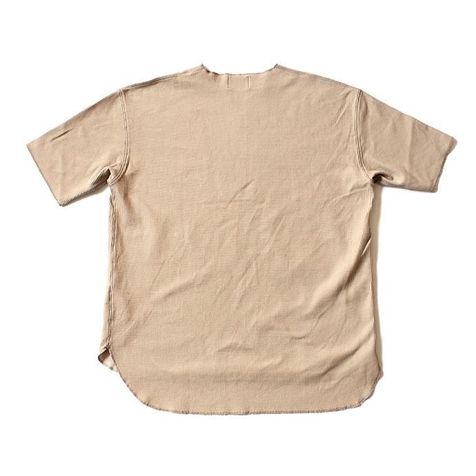 blurhms Rough & Smooth Thermal Loose Fit Over-neck BHS-RKSS17018 - Beige 02