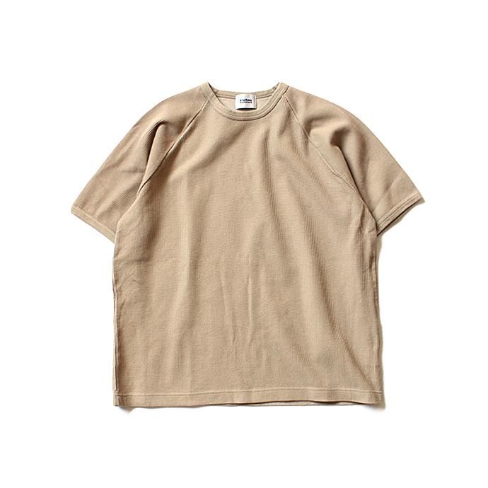 129322244 blurhms ROOTSTOCK / Rough & Smooth Thermal Loose Fit Tee BHS-RKSS17008 - Beige<img class='new_mark_img2' src='//img.shop-pro.jp/img/new/icons47.gif' style='border:none;display:inline;margin:0px;padding:0px;width:auto;' /> 01