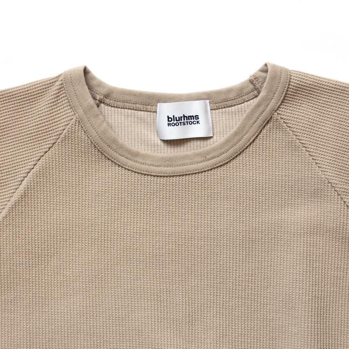 129322244 blurhms ROOTSTOCK / Rough & Smooth Thermal Loose Fit Tee BHS-RKSS17008 - Beige<img class='new_mark_img2' src='//img.shop-pro.jp/img/new/icons47.gif' style='border:none;display:inline;margin:0px;padding:0px;width:auto;' /> 02
