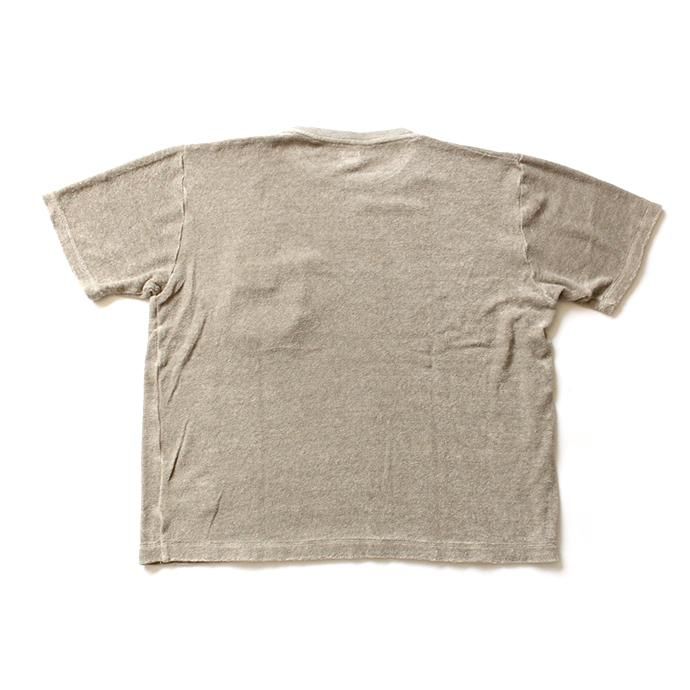 129361497 blurhms / Linen Pile Pocket Tee BHS-18SS018 - Ash Beige 02