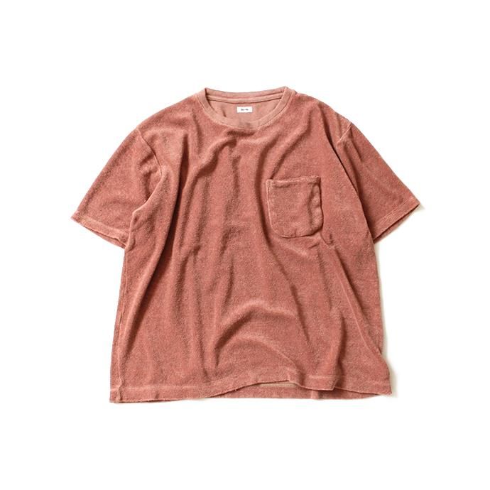129361509 blurhms / Linen Pile Pocket Tee BHS-18SS018 - Ash Pink 01