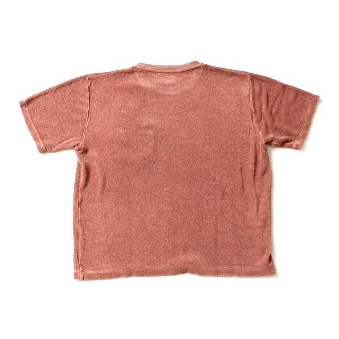 129361509 blurhms / Linen Pile Pocket Tee BHS-18SS018 - Ash Pink 02