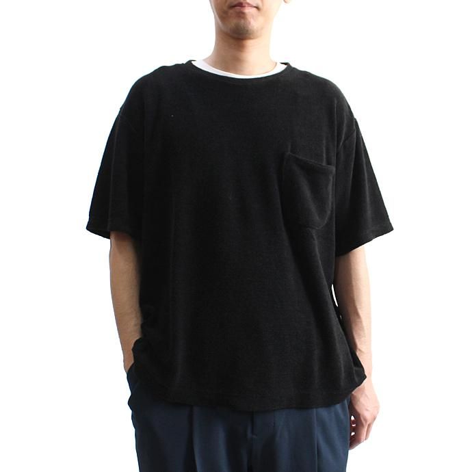 129361509 blurhms / Linen Pile Pocket Tee BHS-18SS018 - Ash Pink 02