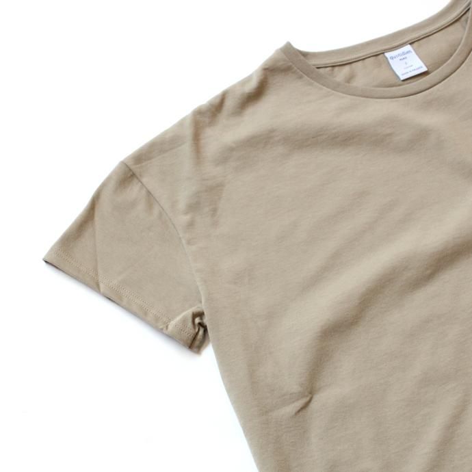 Other Brands quotidien コティディアン / AV15005 オーバーサイズTシャツ - Beige 02