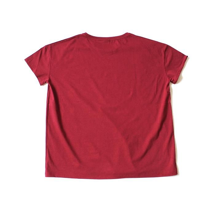 129402449 quotidien コティディアン / AV15005 オーバーサイズTシャツ - Cherry<img class='new_mark_img2' src='//img.shop-pro.jp/img/new/icons47.gif' style='border:none;display:inline;margin:0px;padding:0px;width:auto;' /> 02