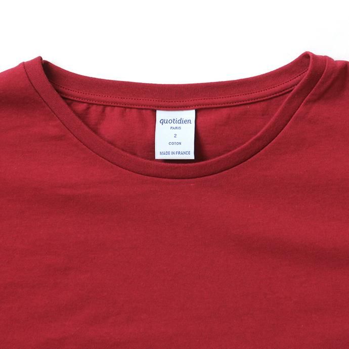 129402449 quotidien コティディアン / AV15005 オーバーサイズTシャツ - Cherry<img class='new_mark_img2' src='//img.shop-pro.jp/img/new/icons47.gif' style='border:none;display:inline;margin:0px;padding:0px;width:auto;' /> 02