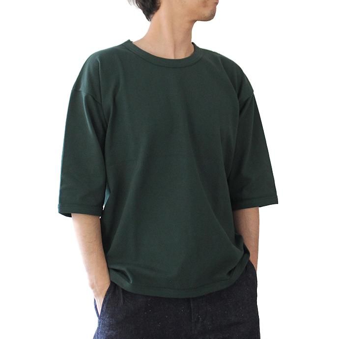 129403018 quotidien コティディアン / AV15004 5分袖Tシャツ - Navy 02