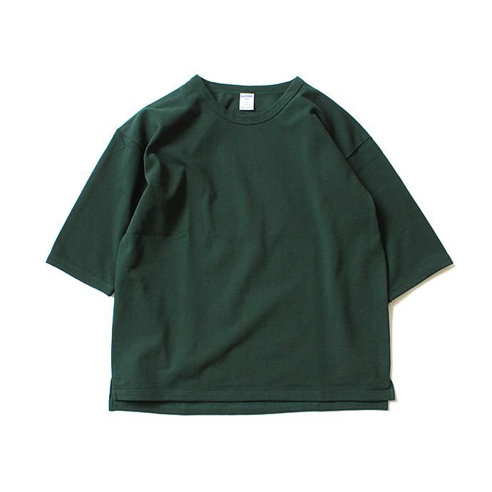 Other Brands quotidien コティディアン / AV15004 5分袖Tシャツ - Pine 01