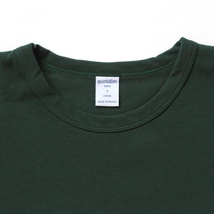 Other Brands quotidien コティディアン / AV15004 5分袖Tシャツ - Pine 02