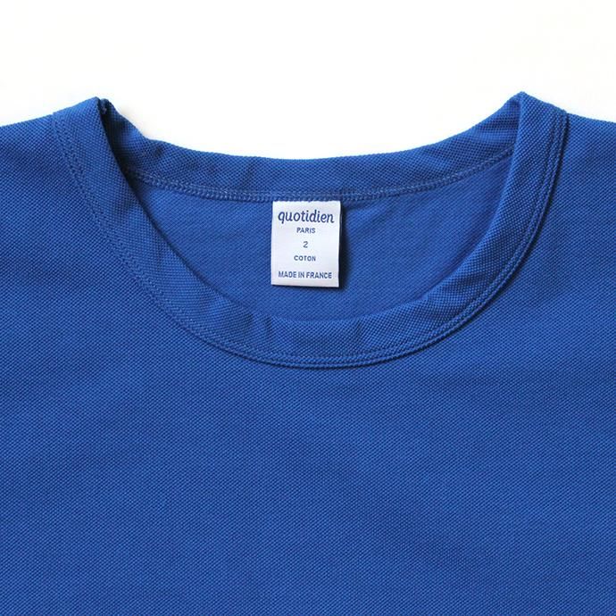 129403503 quotidien コティディアン / AV15004 5分袖Tシャツ - Royal 02