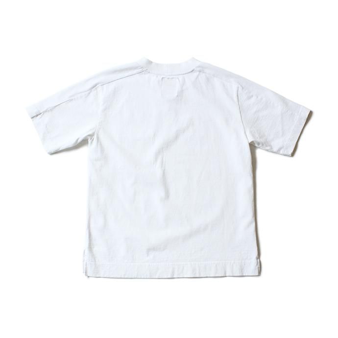 STILL BY HAND ワイドネック ポケットTシャツ CS0481 - ホワイト<img class='new_mark_img2' src='//img.shop-pro.jp/img/new/icons47.gif' style='border:none;display:inline;margin:0px;padding:0px;width:auto;' /> 02