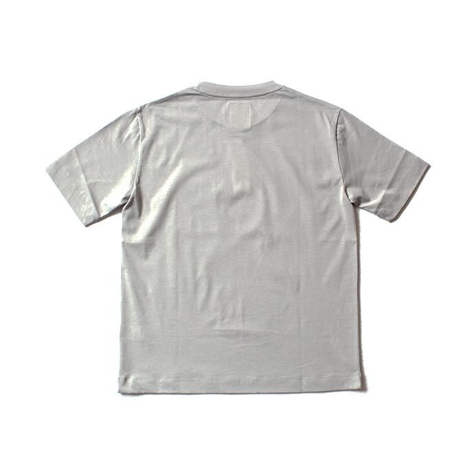 STILL BY HAND リンガー ポケットTシャツ CS0381 - グレー 02