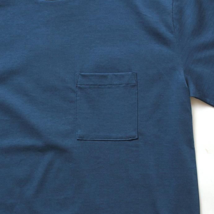 STILL BY HAND リンガーTシャツ CS0381 - ブルー 02