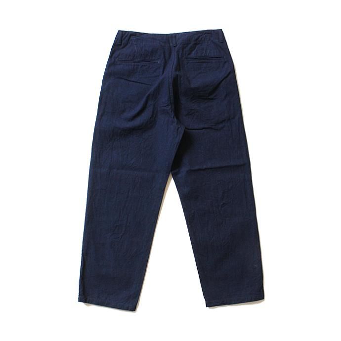 129452994 STILL BY HAND / インディゴ素材スラックス DN0181 - ネイビー<img class='new_mark_img2' src='//img.shop-pro.jp/img/new/icons47.gif' style='border:none;display:inline;margin:0px;padding:0px;width:auto;' /> 02