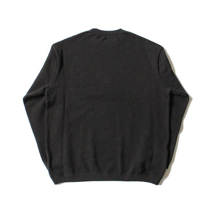 crepuscule Moss Stitch L/S 鹿の子編みクルーネックプルオーバー 1801-003 C.Gray<img class='new_mark_img2' src='//img.shop-pro.jp/img/new/icons47.gif' style='border:none;display:inline;margin:0px;padding:0px;width:auto;' /> 02