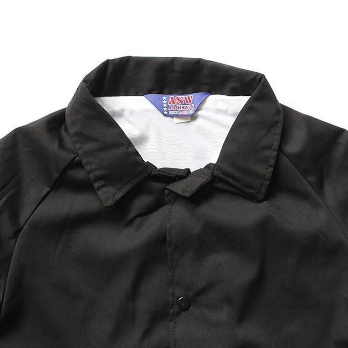 129551383 ASW Jackets / ポプリン コーチジャケット - Black 02