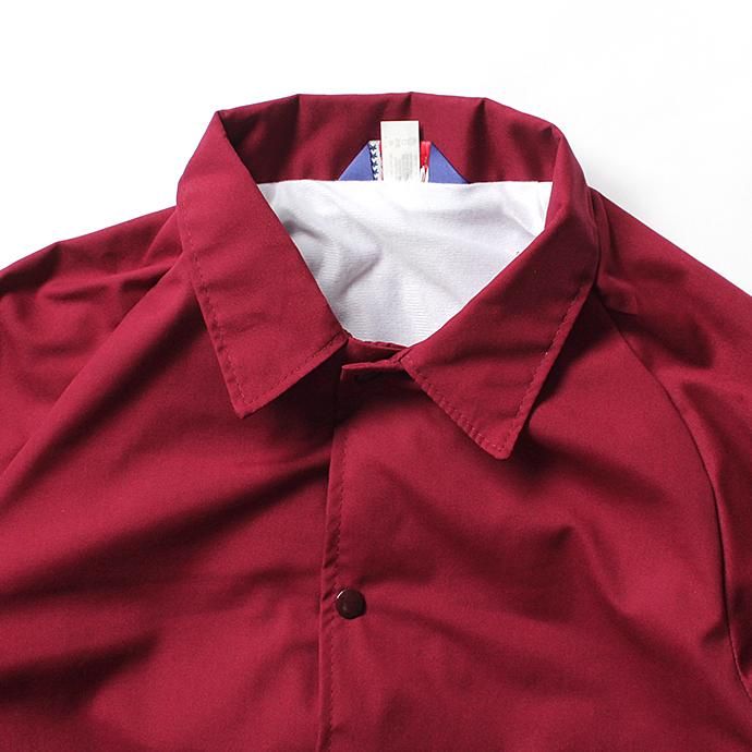129551442 ASW Jackets / ポプリン コーチジャケット - Maroon 02