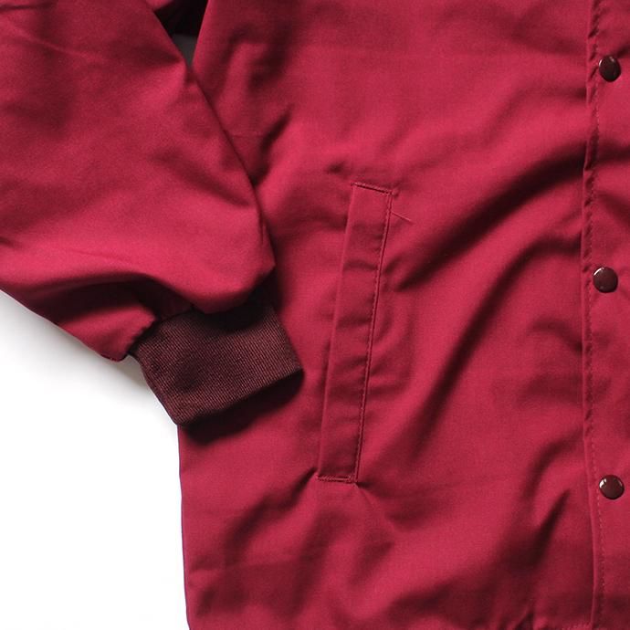 129551442 ASW Jackets / ポプリン コーチジャケット - Maroon 02