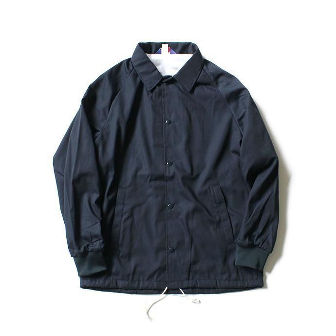 129551473 ASW Jackets / ポプリン コーチジャケット - Navy 02
