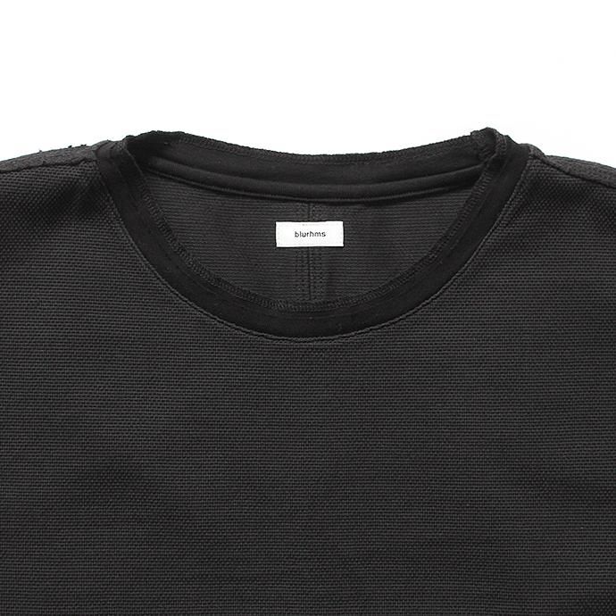 blurhms Seed Stitch Tee BHS-18SS025 - Black<img class='new_mark_img2' src='//img.shop-pro.jp/img/new/icons47.gif' style='border:none;display:inline;margin:0px;padding:0px;width:auto;' /> 02