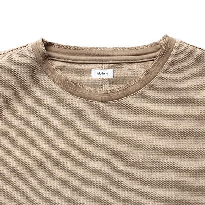 blurhms Seed Stitch Tee BHS-18SS025 - Beige<img class='new_mark_img2' src='//img.shop-pro.jp/img/new/icons47.gif' style='border:none;display:inline;margin:0px;padding:0px;width:auto;' /> 02