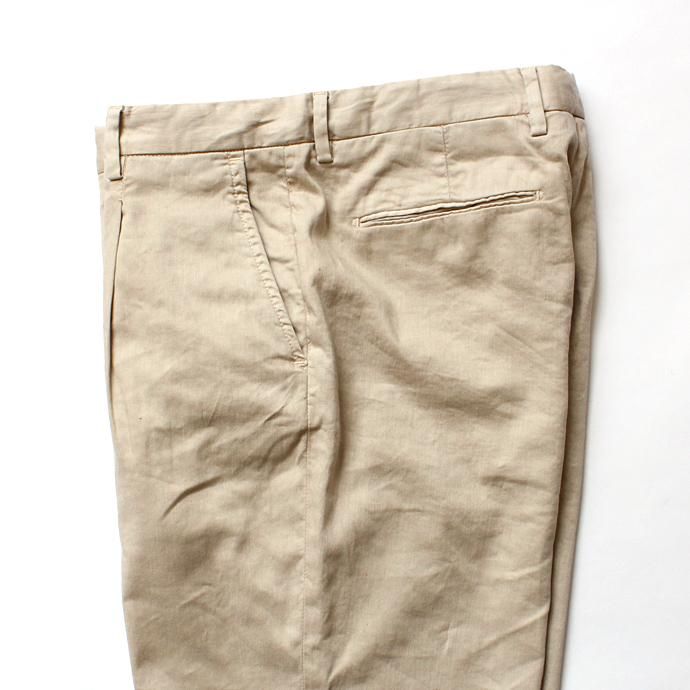 129838767 RICCARDO METHA / One Tuck Wide Trousers Garment Wash ワンタック ワイドトラウザー ガーメントウォッシュ - Beige<img class='new_mark_img2' src='//img.shop-pro.jp/img/new/icons47.gif' style='border:none;display:inline;margin:0px;padding:0px;width:auto;' /> 02