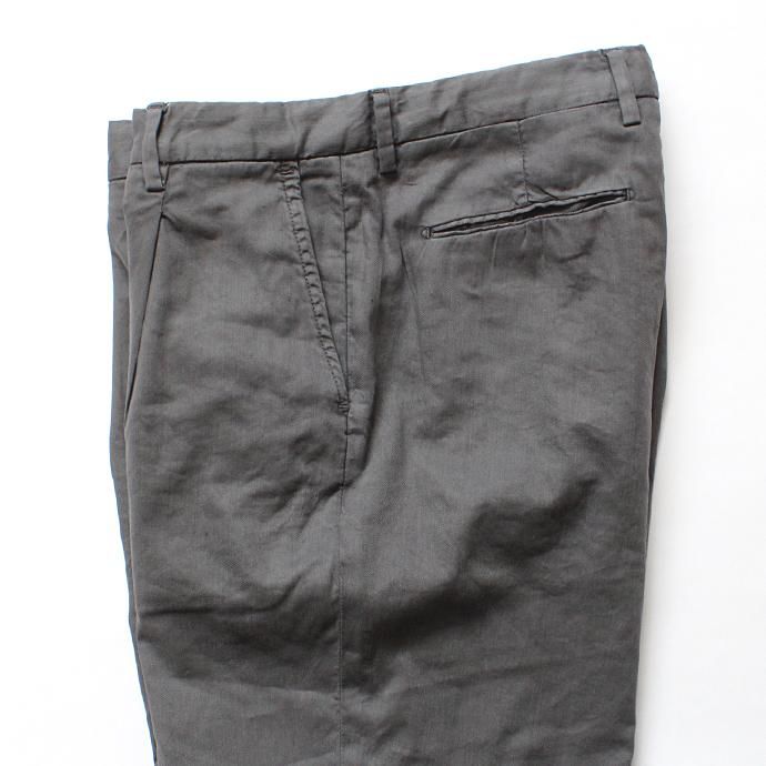 129838829 RICCARDO METHA / One Tuck Wide Trousers Garment Wash ワンタック ワイドトラウザー ガーメントウォッシュ - Charcoal<img class='new_mark_img2' src='//img.shop-pro.jp/img/new/icons47.gif' style='border:none;display:inline;margin:0px;padding:0px;width:auto;' /> 02