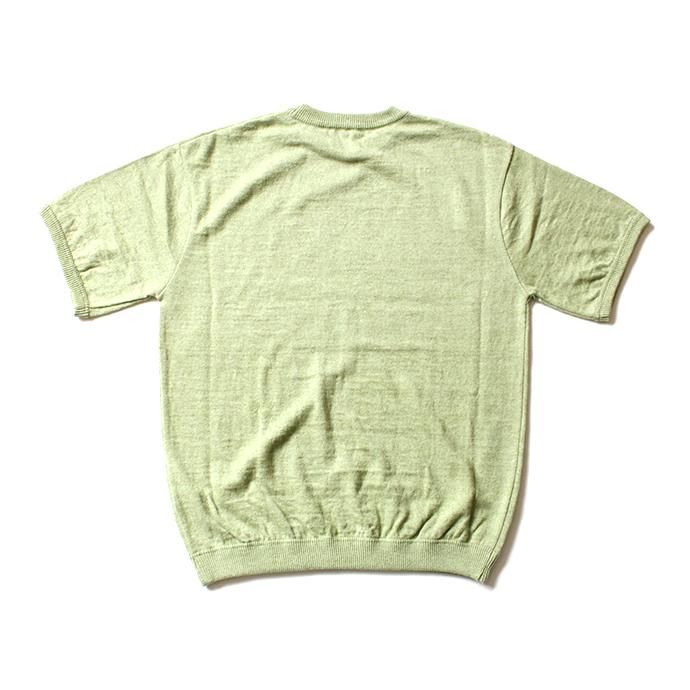crepuscule linen S/S knit リネン半袖ニット 1801-010 - Green<img class='new_mark_img2' src='//img.shop-pro.jp/img/new/icons47.gif' style='border:none;display:inline;margin:0px;padding:0px;width:auto;' /> 02