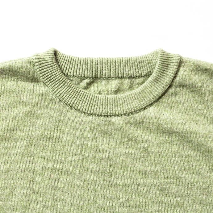 crepuscule linen S/S knit リネン半袖ニット 1801-010 - Green<img class='new_mark_img2' src='//img.shop-pro.jp/img/new/icons47.gif' style='border:none;display:inline;margin:0px;padding:0px;width:auto;' /> 02
