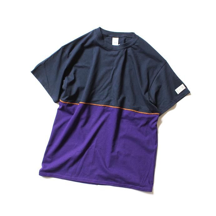 130122170 IKEDR / C Working Tee - FD ネイビー/パープル 01