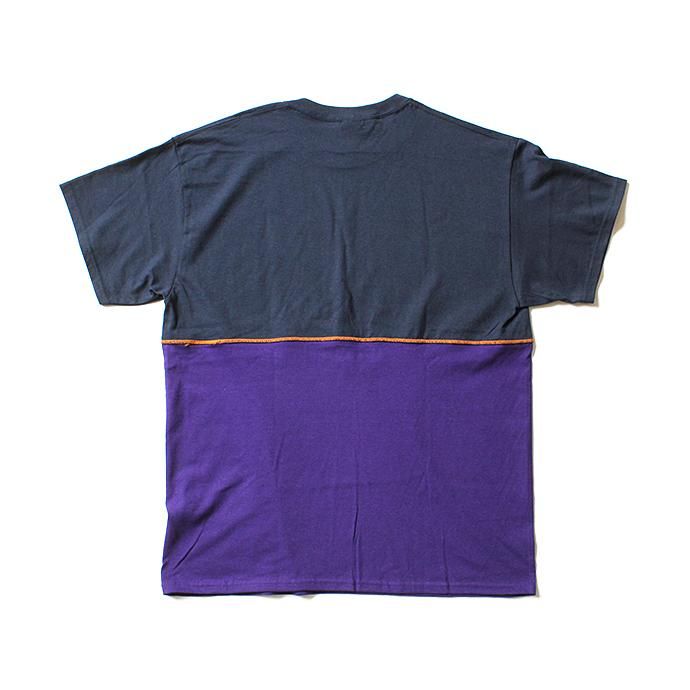 130122170 IKEDR / C Working Tee - FD ネイビー/パープル 02