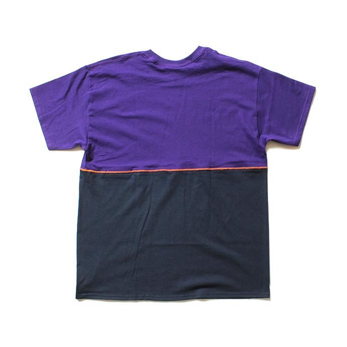 130122386 IKEDR / C Working Tee - FD パープル/ネイビー 02